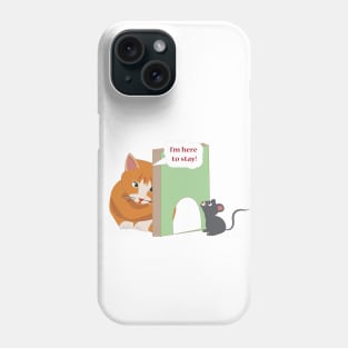 Cat and mouse Phone Case