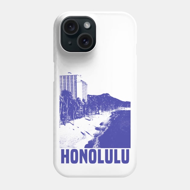Honolulu Phone Case by Den Vector
