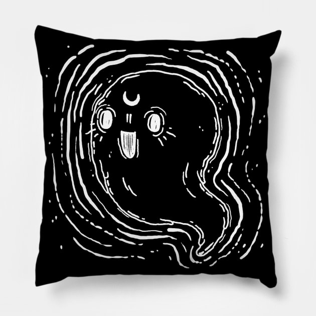 Ghostie Pillow by lOll3