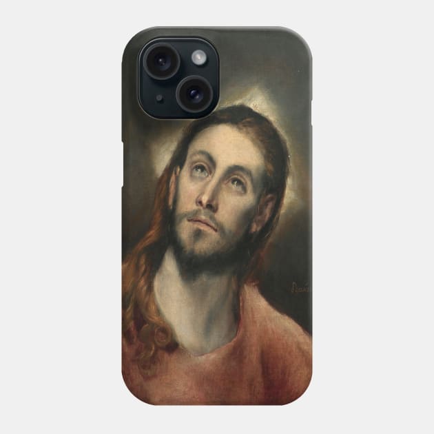 Christ in Prayer by El Greco Phone Case by Classic Art Stall