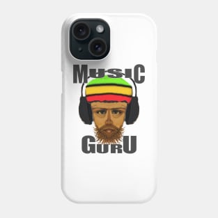 Reggae Music Guru Cool Rasta man Vibes Phone Case