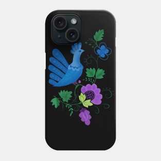 uncommon peacock design Phone Case