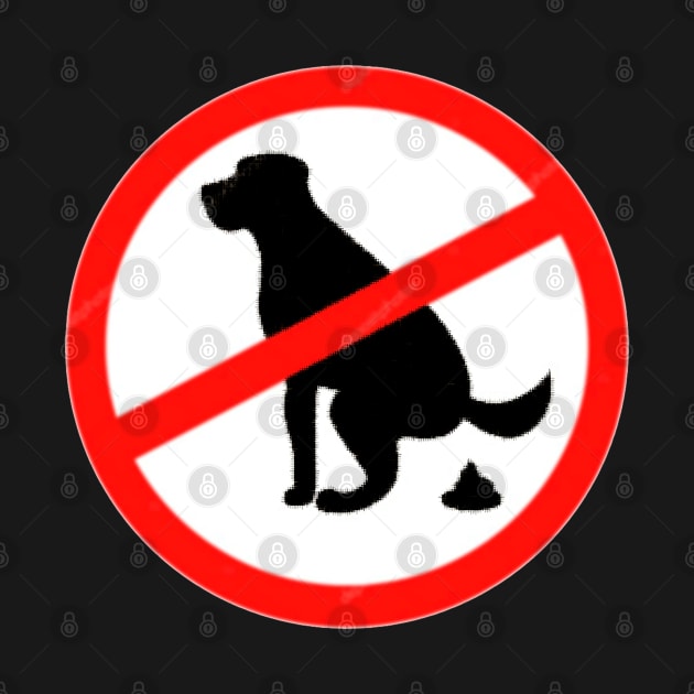 No Dog Poop by  The best hard hat stickers 