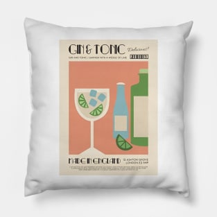 The Gin And Tonic Pillow