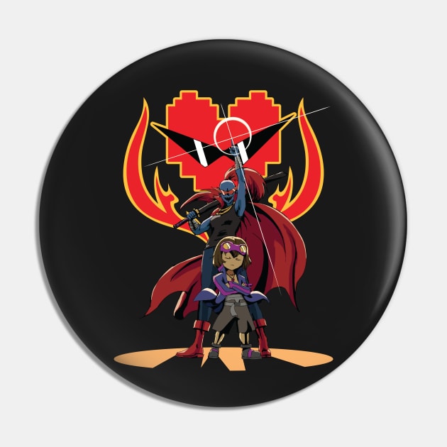 Pierce The Heavens with Your Soul Pin by RedusTheRiotAct