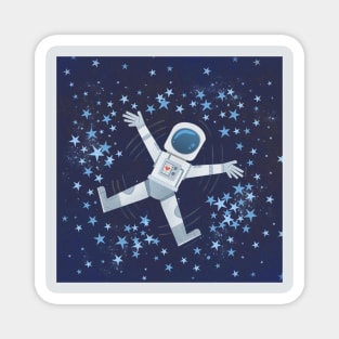 The astronaut Magnet