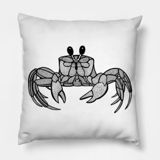 Atlantic Ghost Crab - cool and cute animal design - light colors Pillow