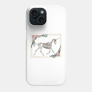 Skeleton Unicorn Phone Case