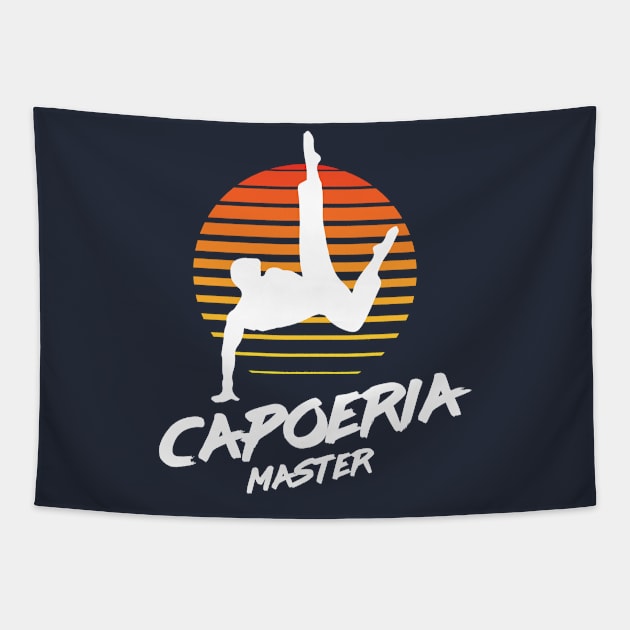 Capoeria Master - Martial Arts Tapestry by Nonstop Shirts