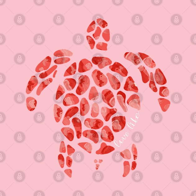 Love life Red Sea turtle design by Sheila’s Studio