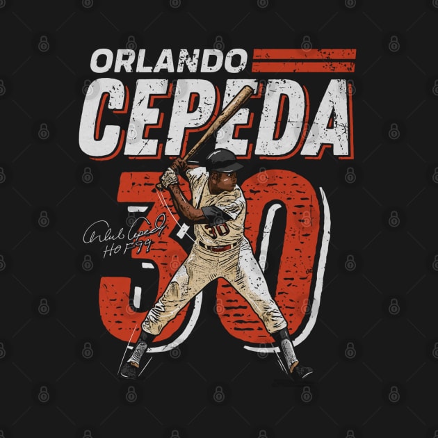 Orlando Cepeda San Francisco Dash by danlintonpro