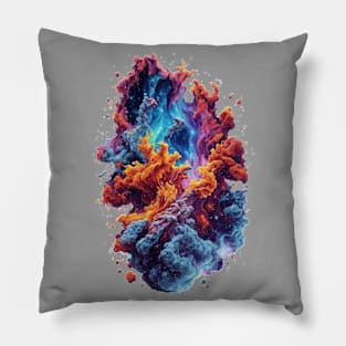 A Cosmic Ballet: Nebula's Elegance in Pillars of Creation - cosmic Pillow