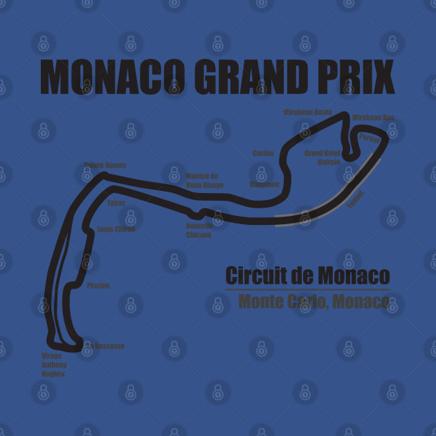 Disover Monaco Grand Prix LS - Monaco - T-Shirt