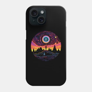 On the edge of the event horizon - Surreal motif Phone Case