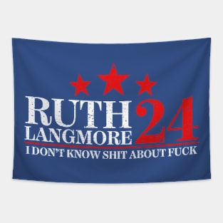 Ruth Langmore '24 Presidential Elections Parody Tapestry