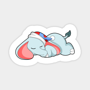 Elephant at Sleeping with Sleepyhead Magnet