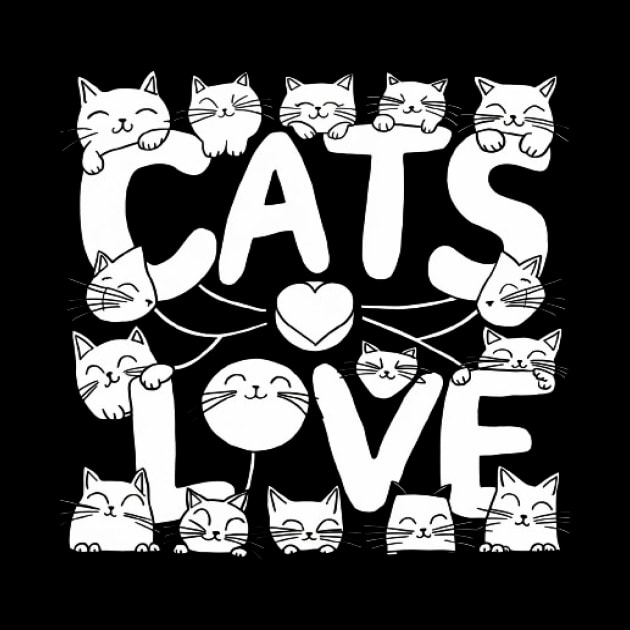 Cats love shirt funny cat lover shirt by ARTA-ARTS-DESIGNS