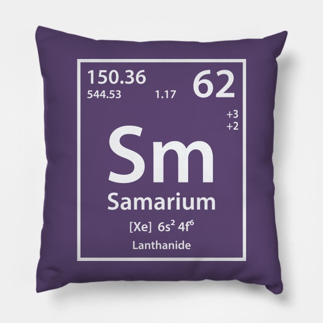 Samarium Element Pillow by cerebrands