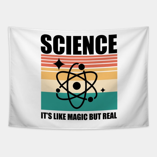 Science it's Magic but Real Tapestry by DreamPassion