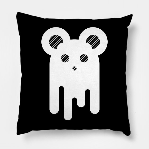 Melting Mouse Pillow by DigitalinkMcr