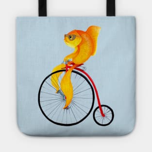 Penny Farthing Fish Tote