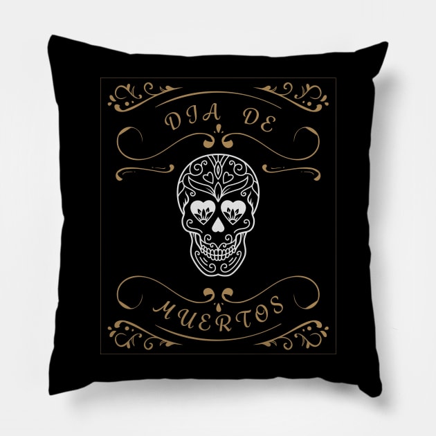 Dia De Muertos Pillow by islander