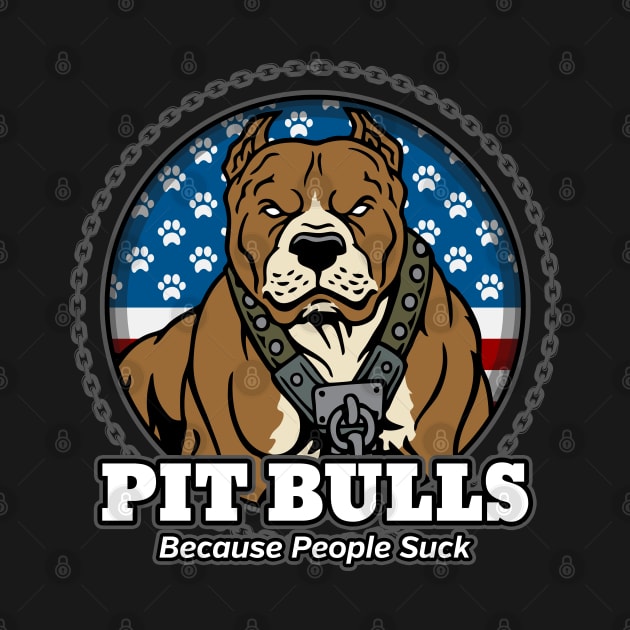 Pit Bulls Because People Suck by RadStar