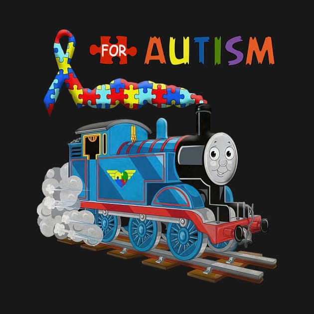 Train Puzzle Pieces Train Lover Autism Awareness by Brodrick Arlette Store