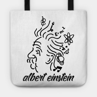 Albert Einstein T-Shirt Tote