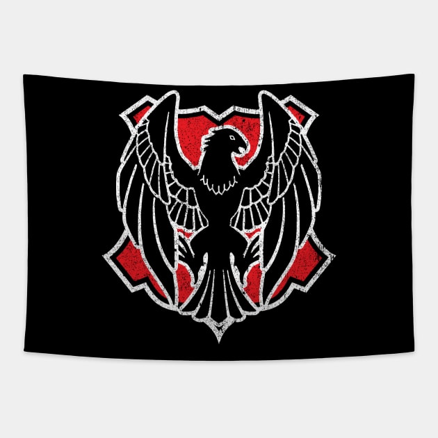 Black Eagles Sigil - Fire Emblem Tapestry by huckblade