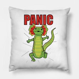 Panic lizard Pillow