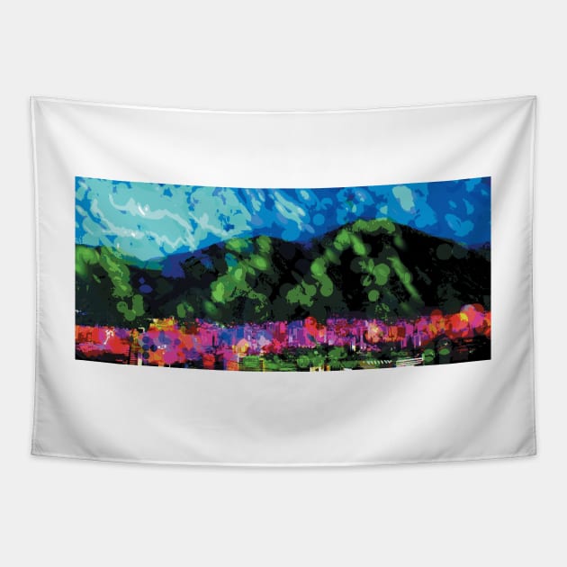 El Avila, Caracas Tapestry by Marisa-ArtShop