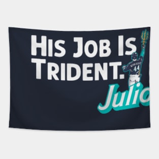 Julio Rodriguez His Job Is Trident Tapestry