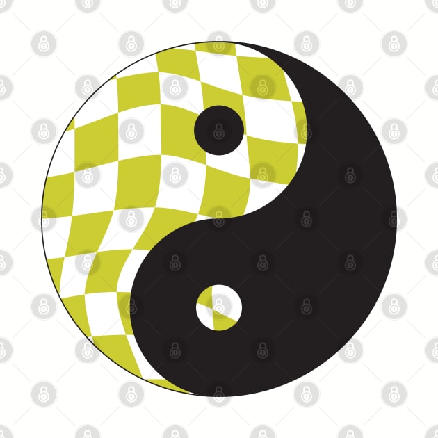 Checker Yin Yang by ameemax