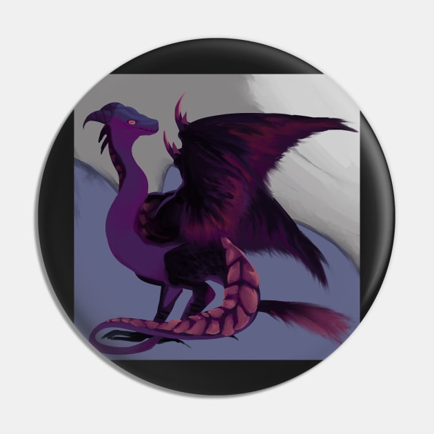 Wyvern Pin by KO-of-the-self