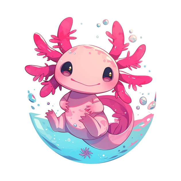 axolotl by StevenBag