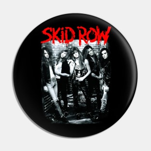 Vintage Poster Skid Row 90s Pin