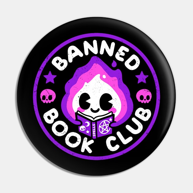 Banned book club Pin by NemiMakeit