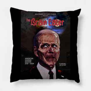 Joe Biden Zombie Horror Movie Pillow