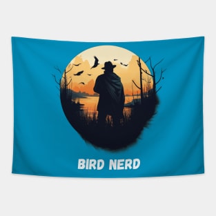 Bird Nerd - Bird Watching Tapestry