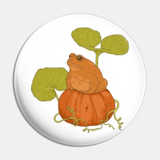 Pumpkin Patch Toad Pin