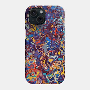 Colorful Wall Art Illustration Phone Case