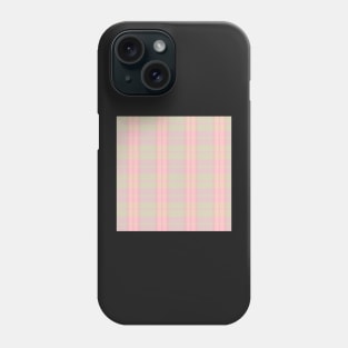 Pastel Aesthetic Daviana 2 Hand Drawn Textured Plaid Pattern Phone Case