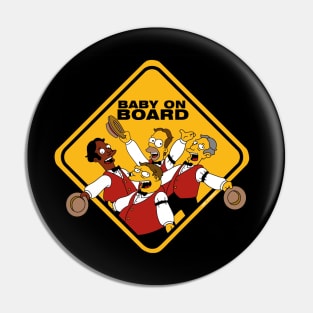 Baby on Board (Something, Something Burt Ward) Pin