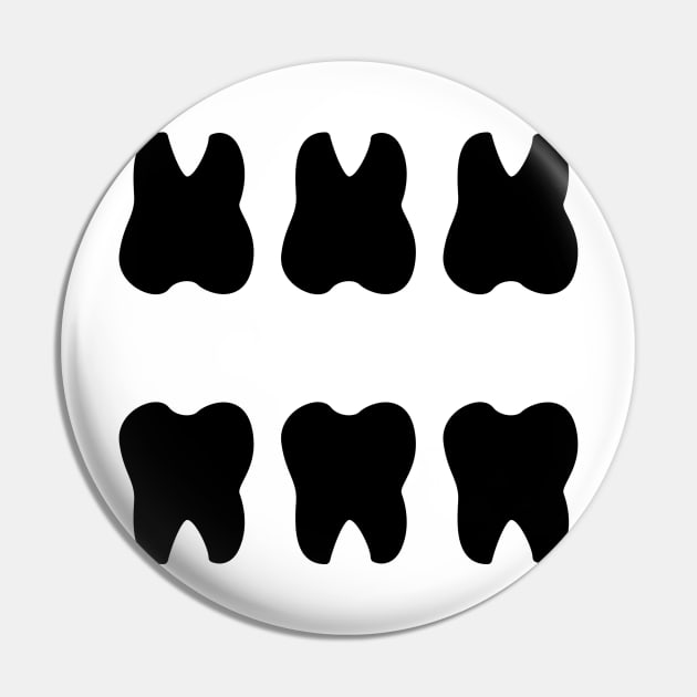 teeth Pin by FromBerlinGift