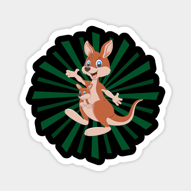 Kangaroo Comic Cute Cartoon - Kangaroo Comic - Magnet | TeePublic Kangaroo Comic Cute Cartoon - Kangaroo Comic - Magnet | TeePublic