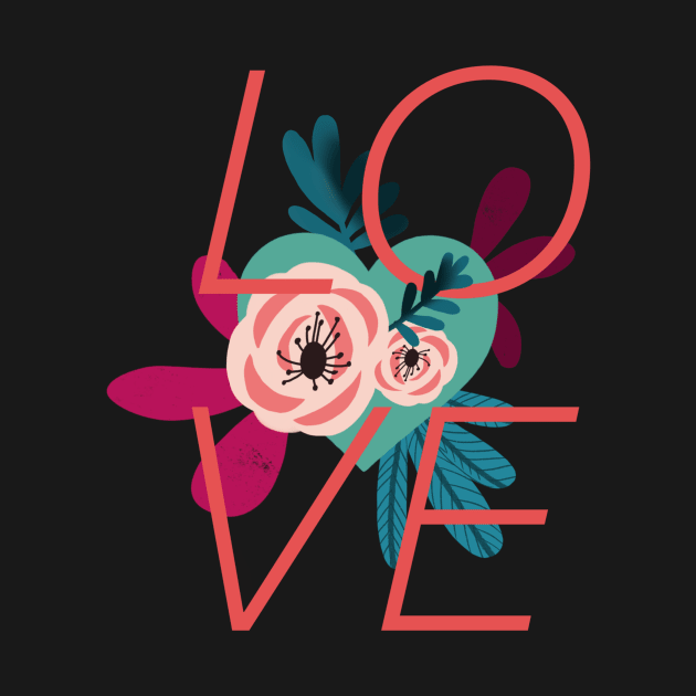 Love illustration by Pacesyte