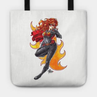 dark flame Tote