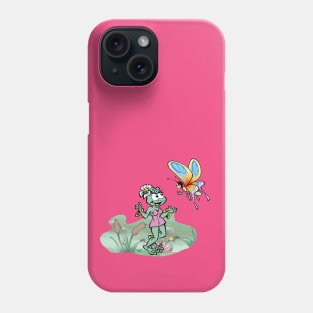 Rana et Butterfly Phone Case