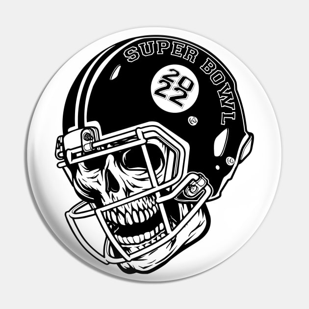 American Super Bowl 2022 Football Pin by SublimeDesign